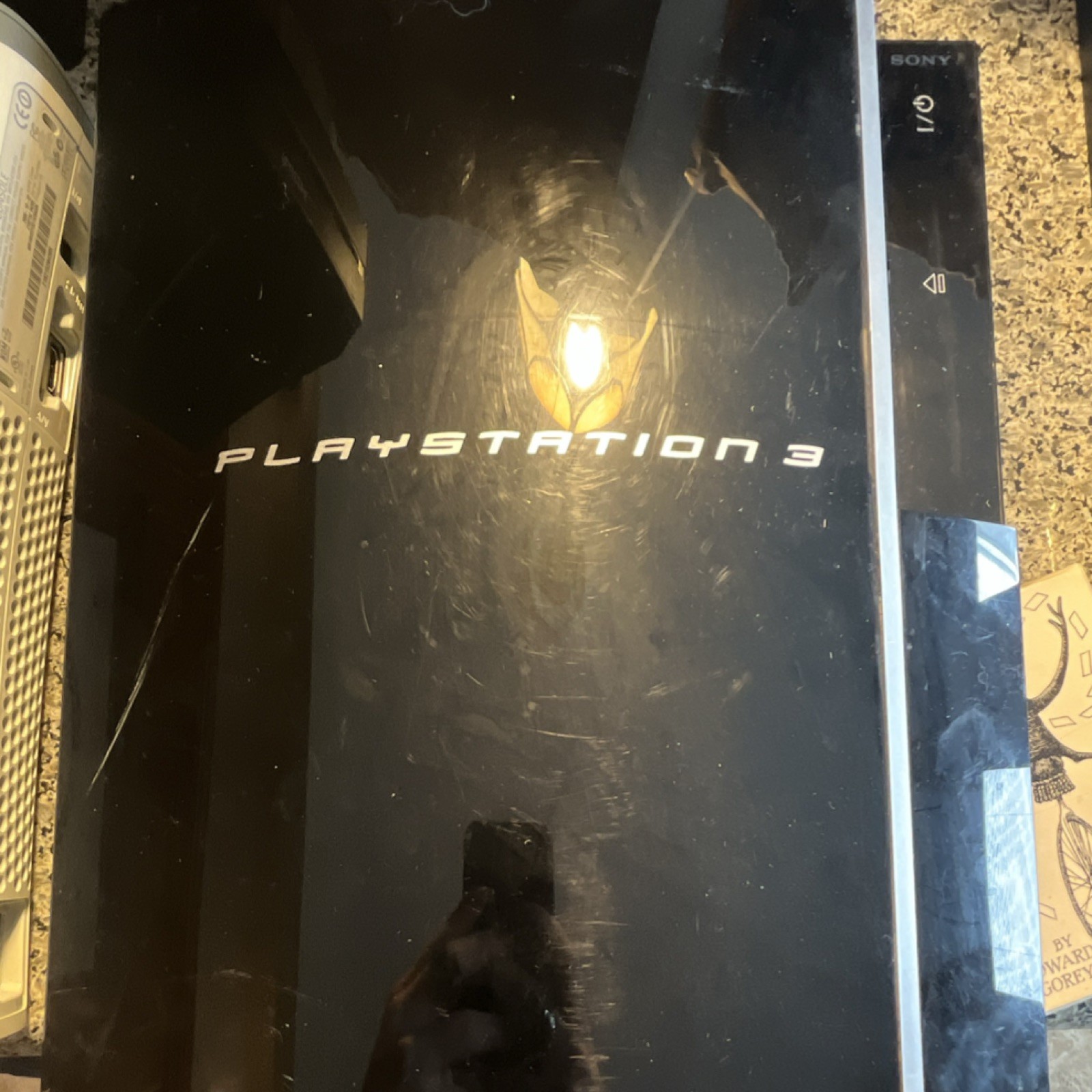 Sony PlayStation 3 Console Black HDMI USB Ethernet