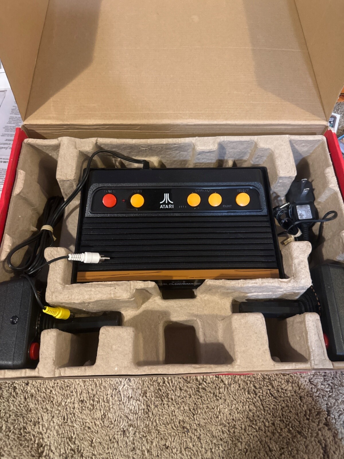 Atari Flashback 5 Classic Game Collector’s Edition Black & Red Console