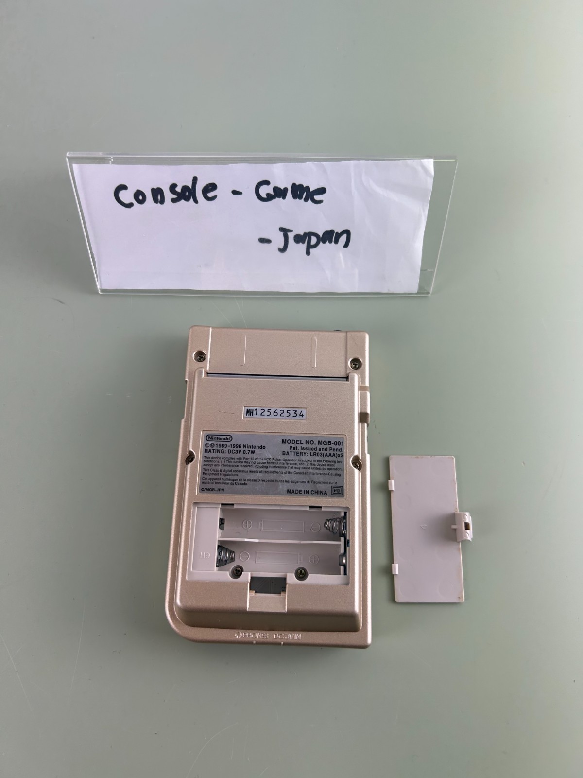 Gameboy Pocket Gold console Tested From Japan
