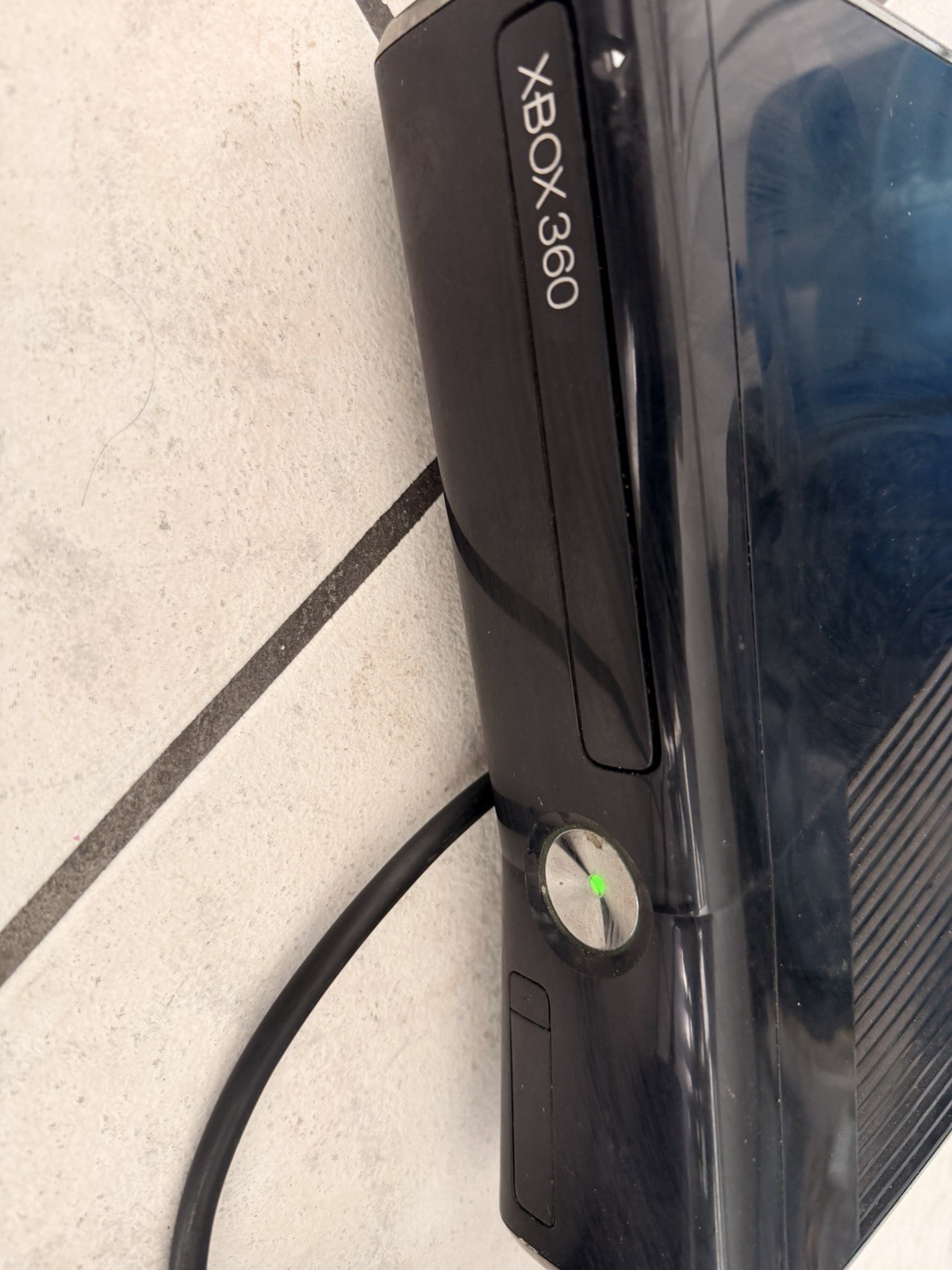 Microsoft Xbox 360 Black, Tested, No Controllers