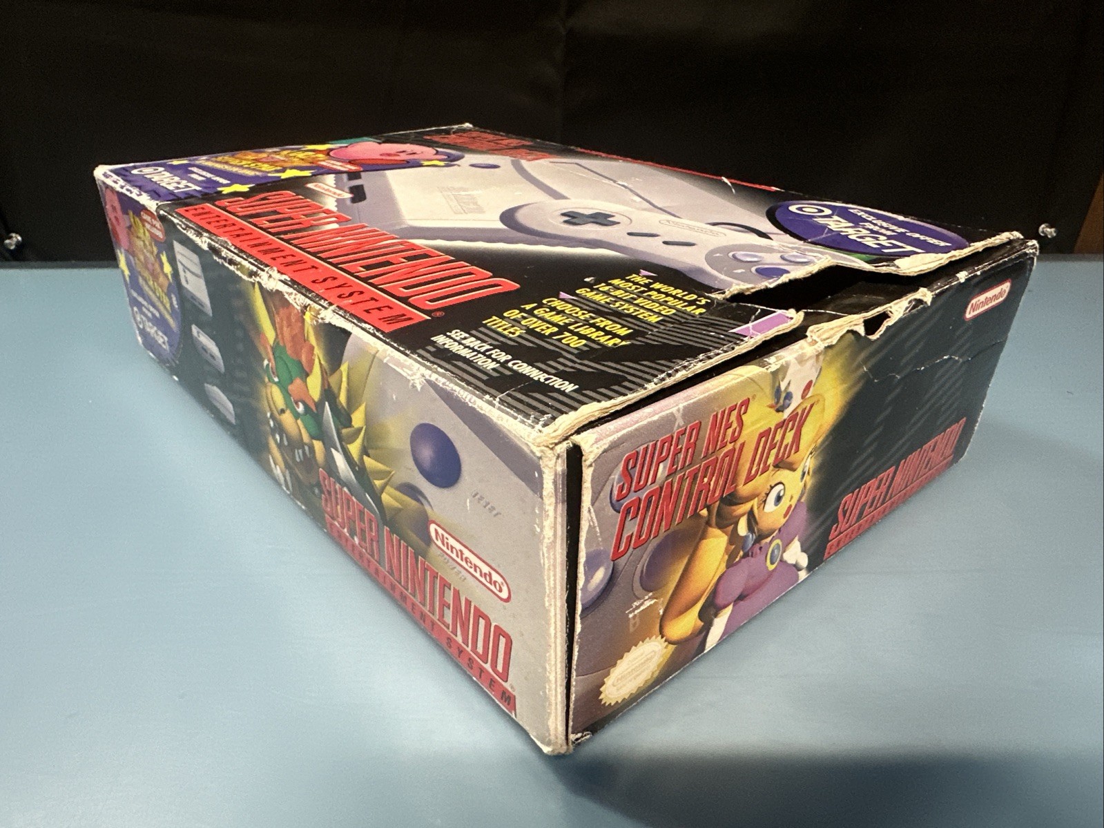 -BOX ONLY- Super Nintendo Mini SNES System Kirby Super Star Target Exclusive