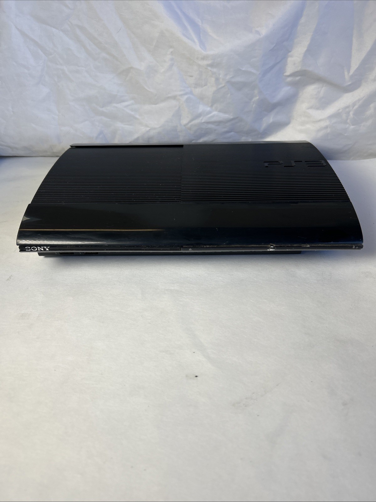 Sony PlayStation 3 (CECH-4001b) PS3 250GB Super Slim Console Only Black