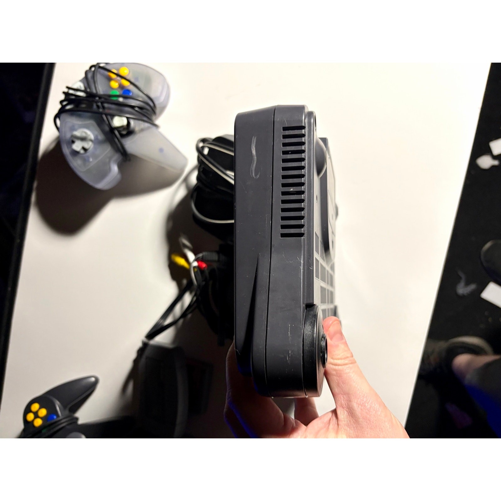Nintendo 64 N64 console w memory card, 2 controllers, Tremorpak & Game🔥Works!