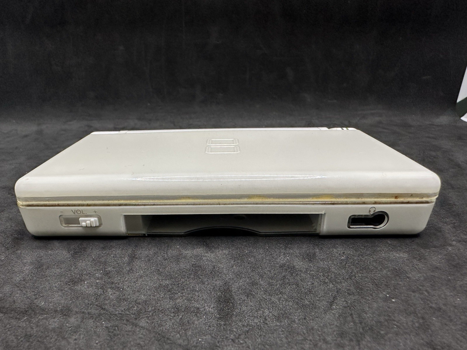 🔥 Nintendo DS Lite Polar White Complete in Box CIB Tested Works Hinge Damage