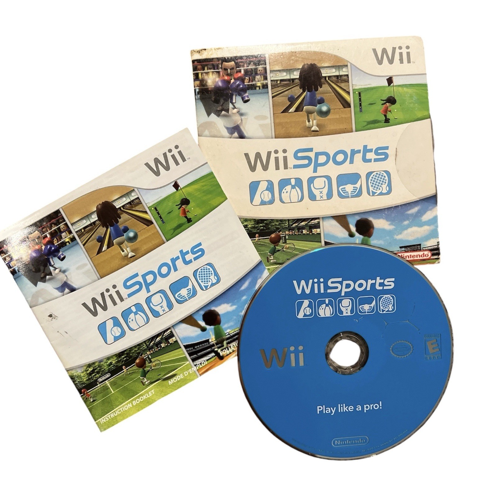 Nintendo Wii Mario 25th Anniversary Video Game Console Bundle – Red – Wii Sports