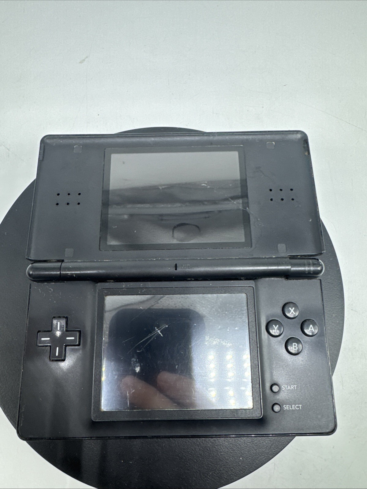 Nintendo DS Lite Handheld System – Cobalt/Black – Unable To Test