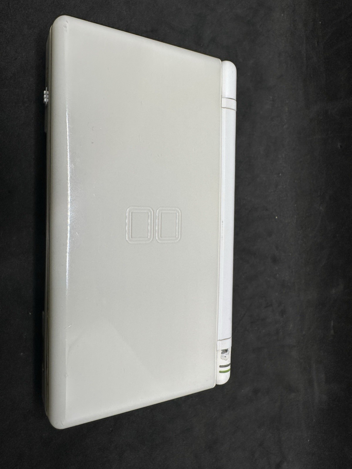🔥 Nintendo DS Lite Polar White Complete in Box CIB Tested Works Hinge Damage