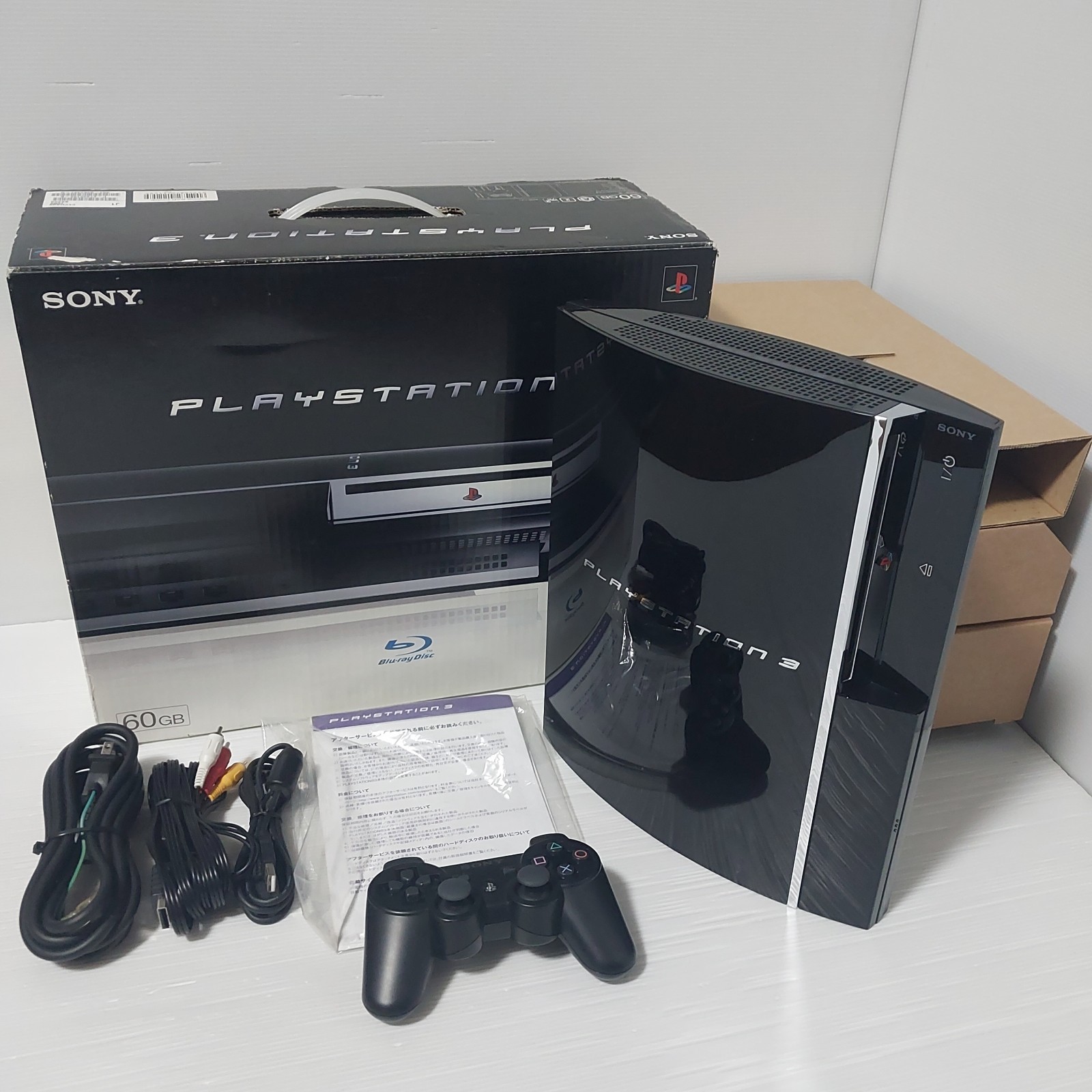 SONY PlayStation3 PS3 FAT 60GB BACKWARDS COMPATIBLE CECHA00 Japanese console