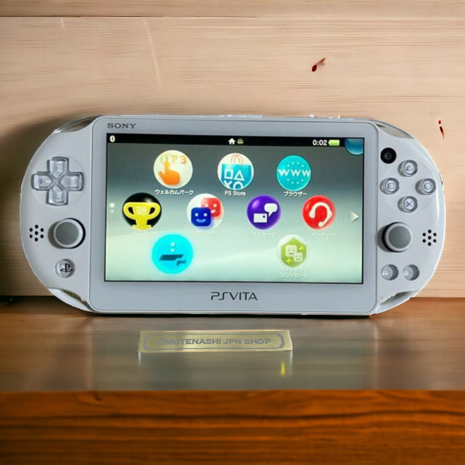 PlayStation PS Vita PCH-2000 ZA12 Wi-Fi Slim Model White SONY Console Working
