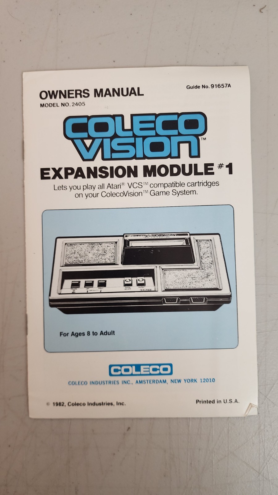 ColecoVision Console 1982 Complete in Box with the Coleco Vision Expansion Pack!