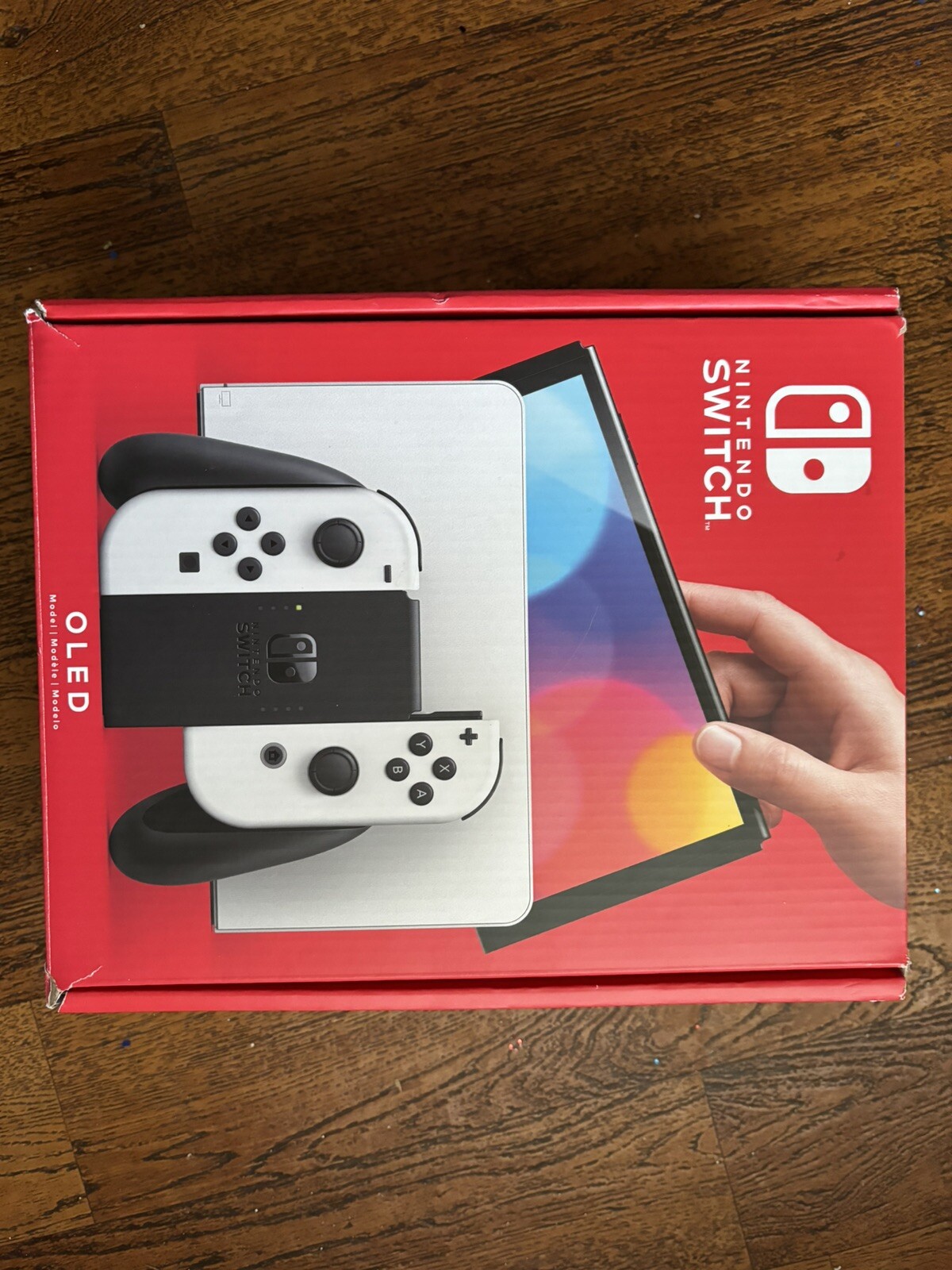 Nintendo Switch OLED Model HEG-001 Handheld Console – 64GB – White