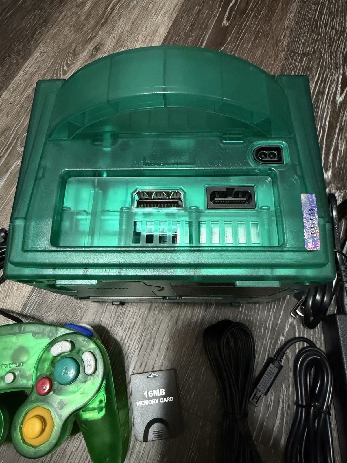 🔥 Nintendo GameCube – Translucent Emerald Green , Recapped, Bundle ‼️
