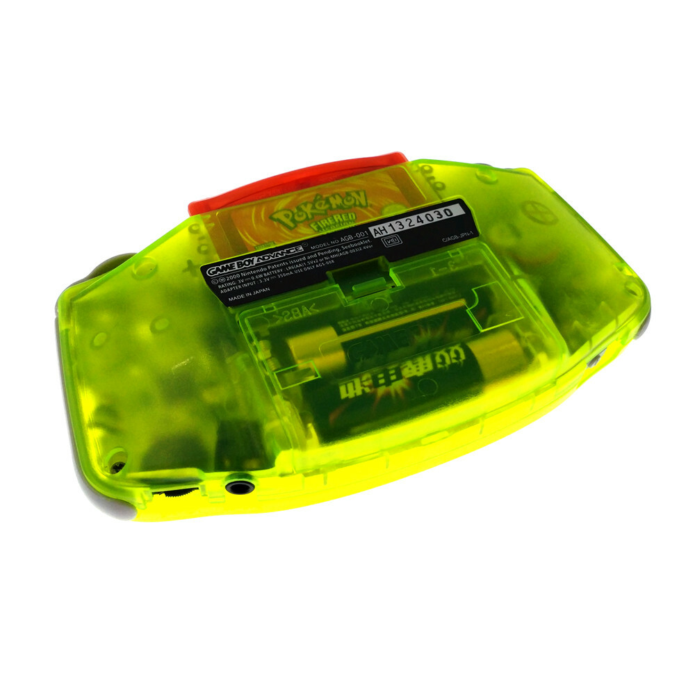 5 Class Brightness Game Boy Advance Console AGS-101 Backlight LCD – Clear Yellow