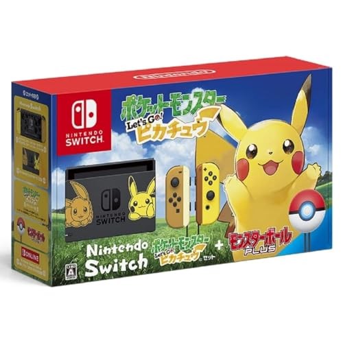 Nintendo Switch *Pokémon Let’s Go! Pikachu* Set – Includes boxed game
