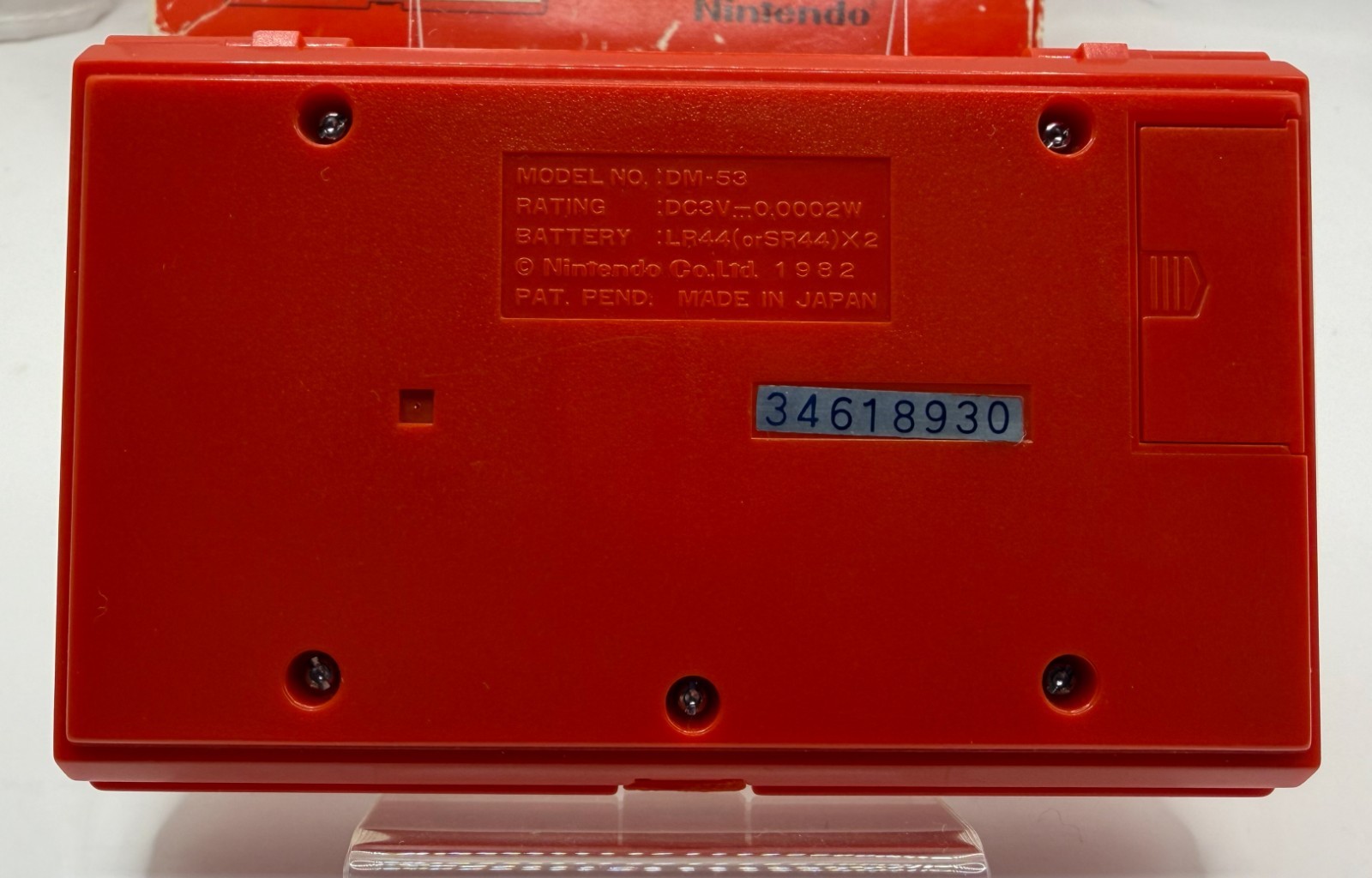 Nintendo Game & Watch Mickey & Donald – Boxed – Works – Read Details – 1982