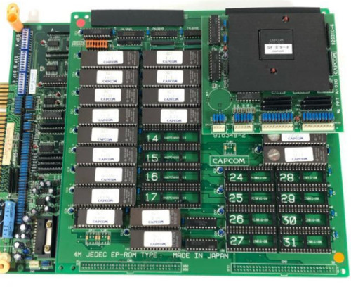 Street Fighter II’ Turbo Hyper Fighting Capcom CPS1 Arcade Board JAMMA PCB Japan