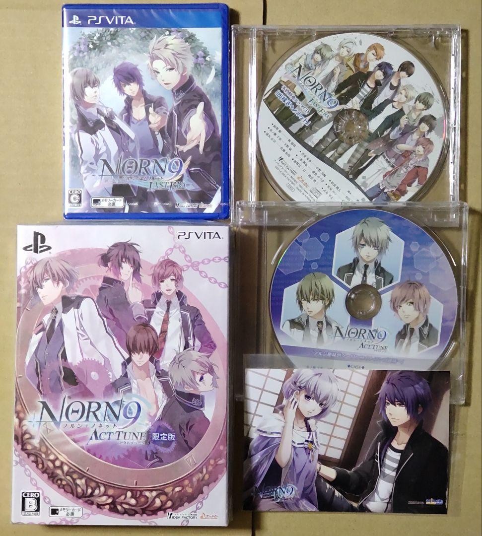 PSVITA Norn Nonette Last Era Regular Edition Act Tune Limited Set Japan