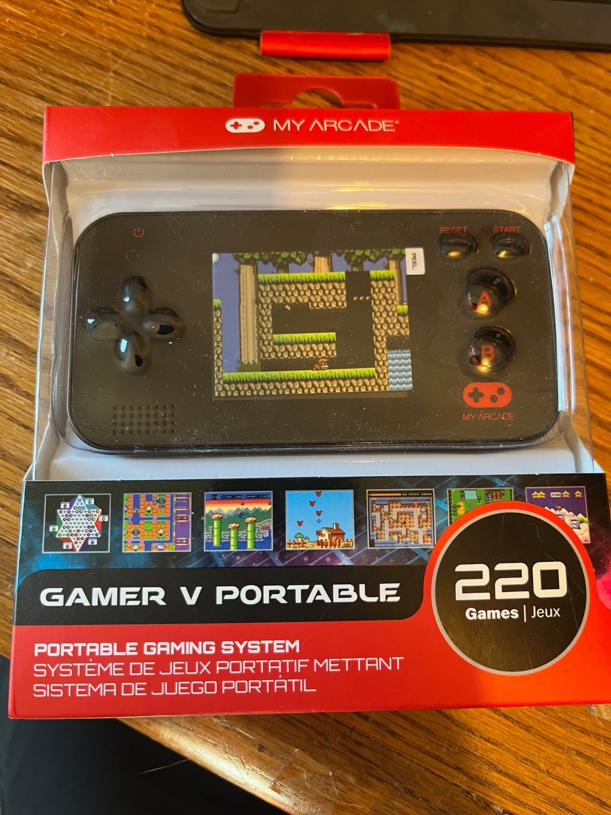 My Arcade Gamer V Portable 220 Games Portable Gaming System New in Box