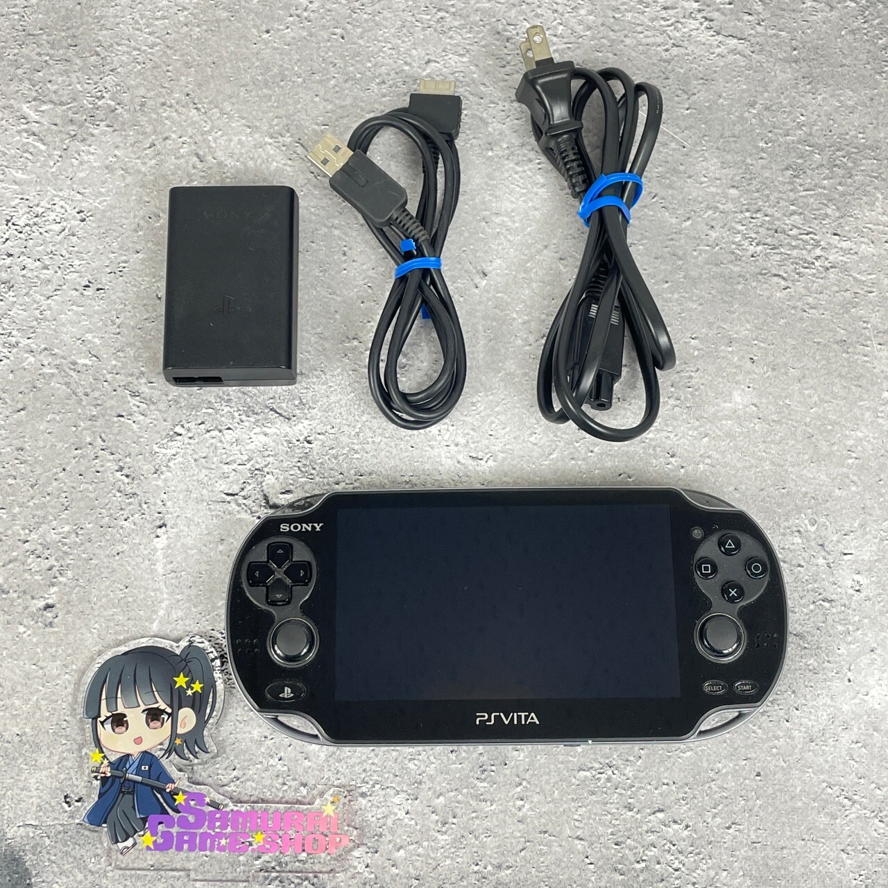 PS Vita PCH-1000 Sony Playstation Console Only +Official Chargers Various Colors