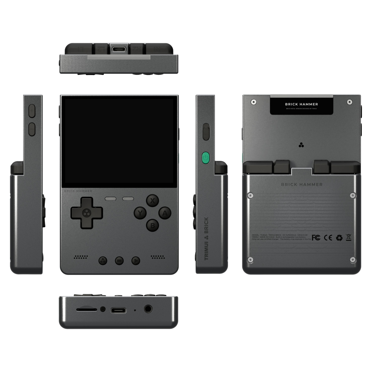 TRIMUI BRICK HAMMER Vertical-oriented Handheld Device