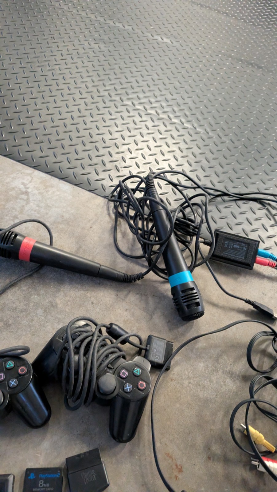 Sony PlayStation 2 PS2 Console Bundle 2 Games NTSC (US/Canada) – Tested Work