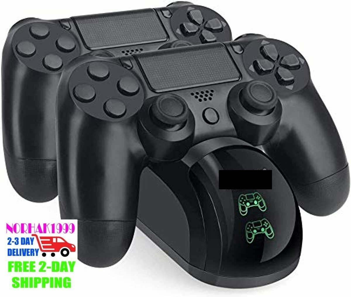 PS4 Controller Charger Charging Station Dual Shock USB Station Stand Wireless
