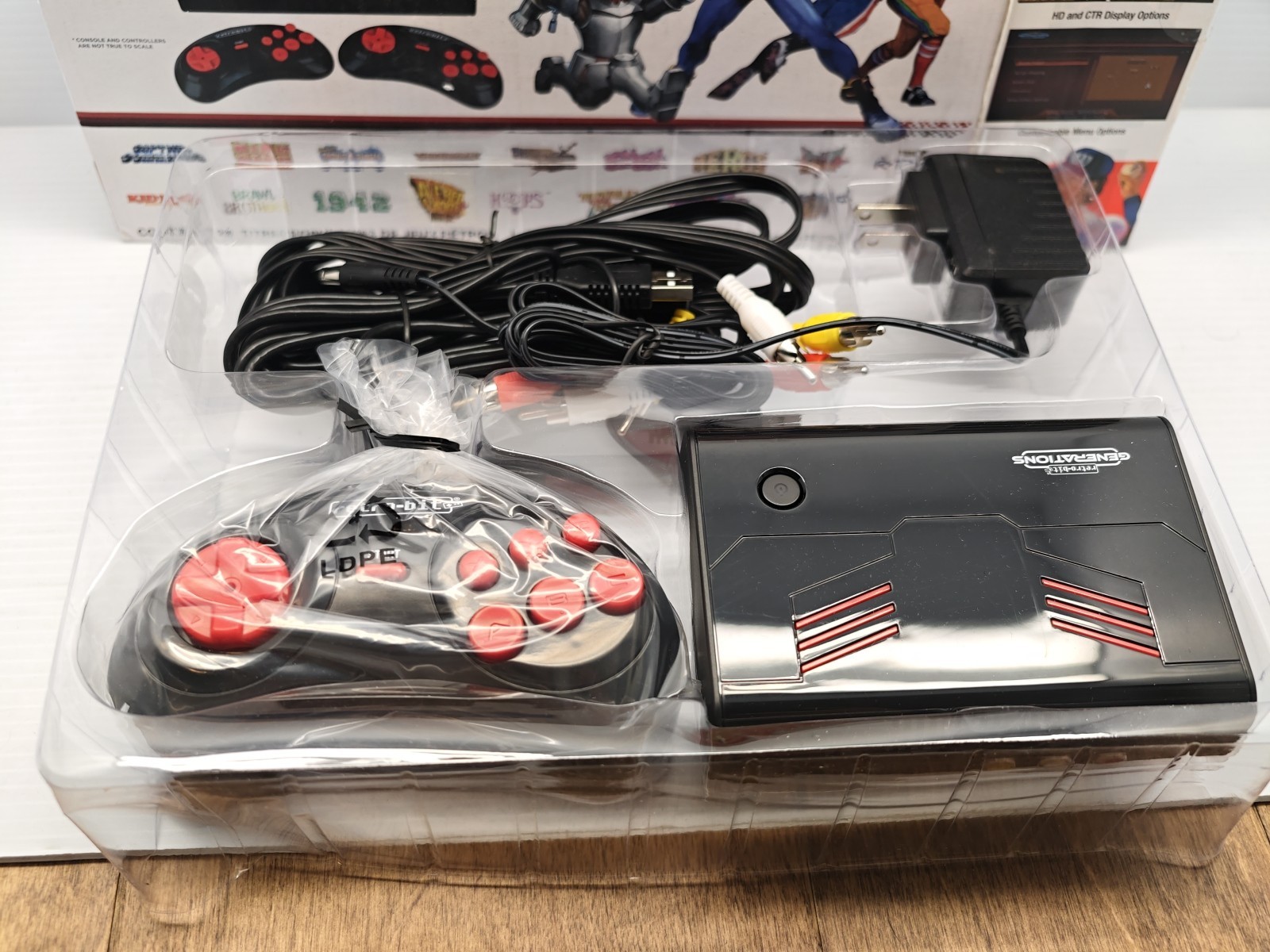 Retro-Bit Generations Game Console 100+ Games HDMI Capcom Jaleco Irem Data East