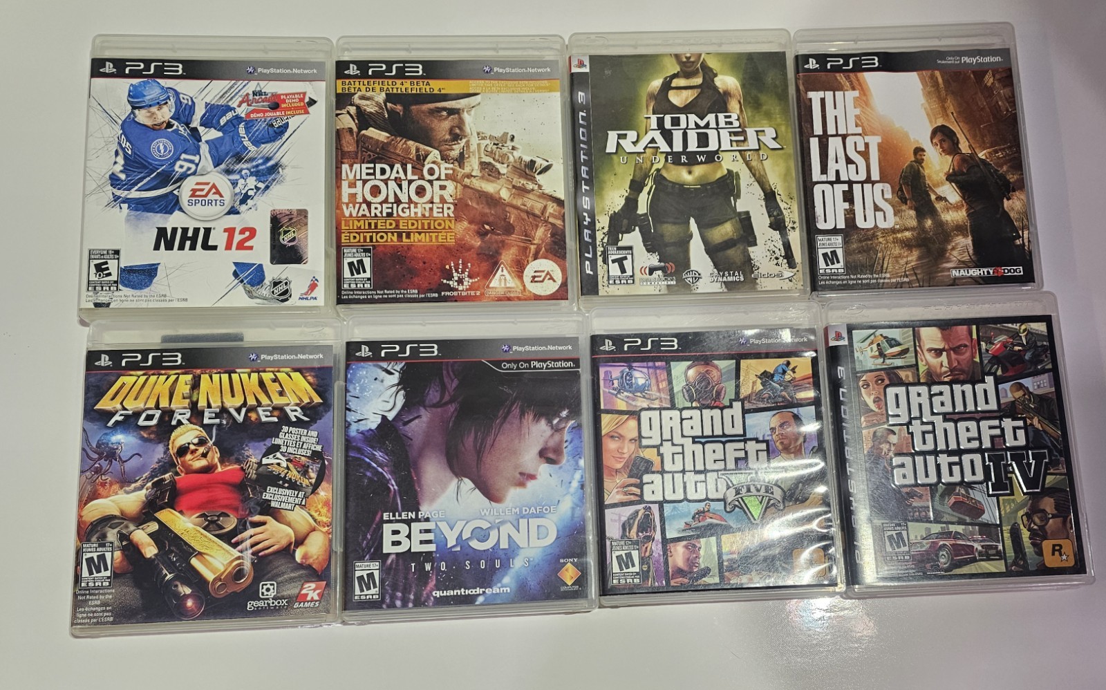 Sony PlayStation 3 PS3 Backward Compatible E01 Console 750GB HDD Restored In/Out