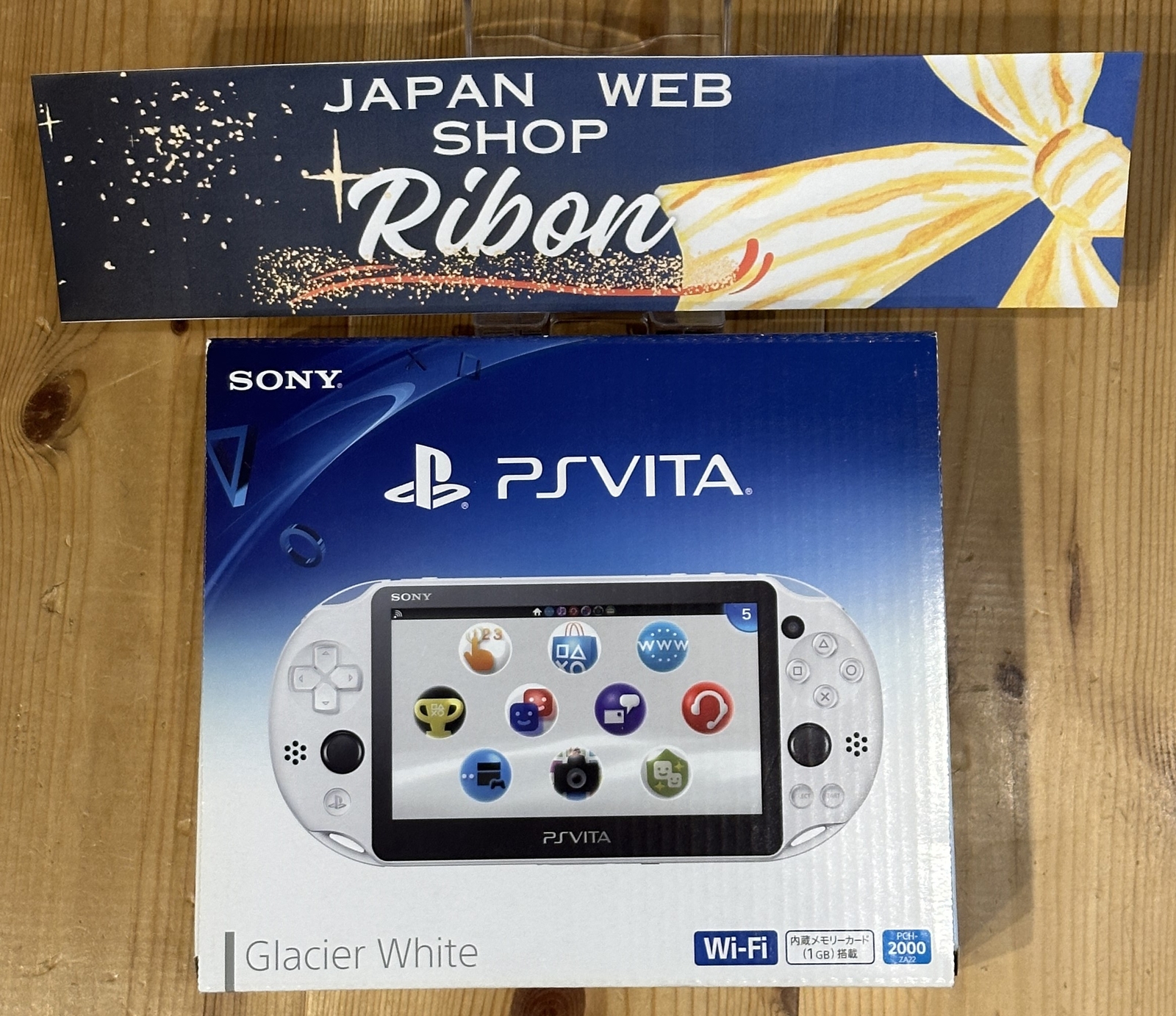 SONY PlayStation Vita Wi-Fi Model Glacier White PCH-2000ZA22 Japan New game