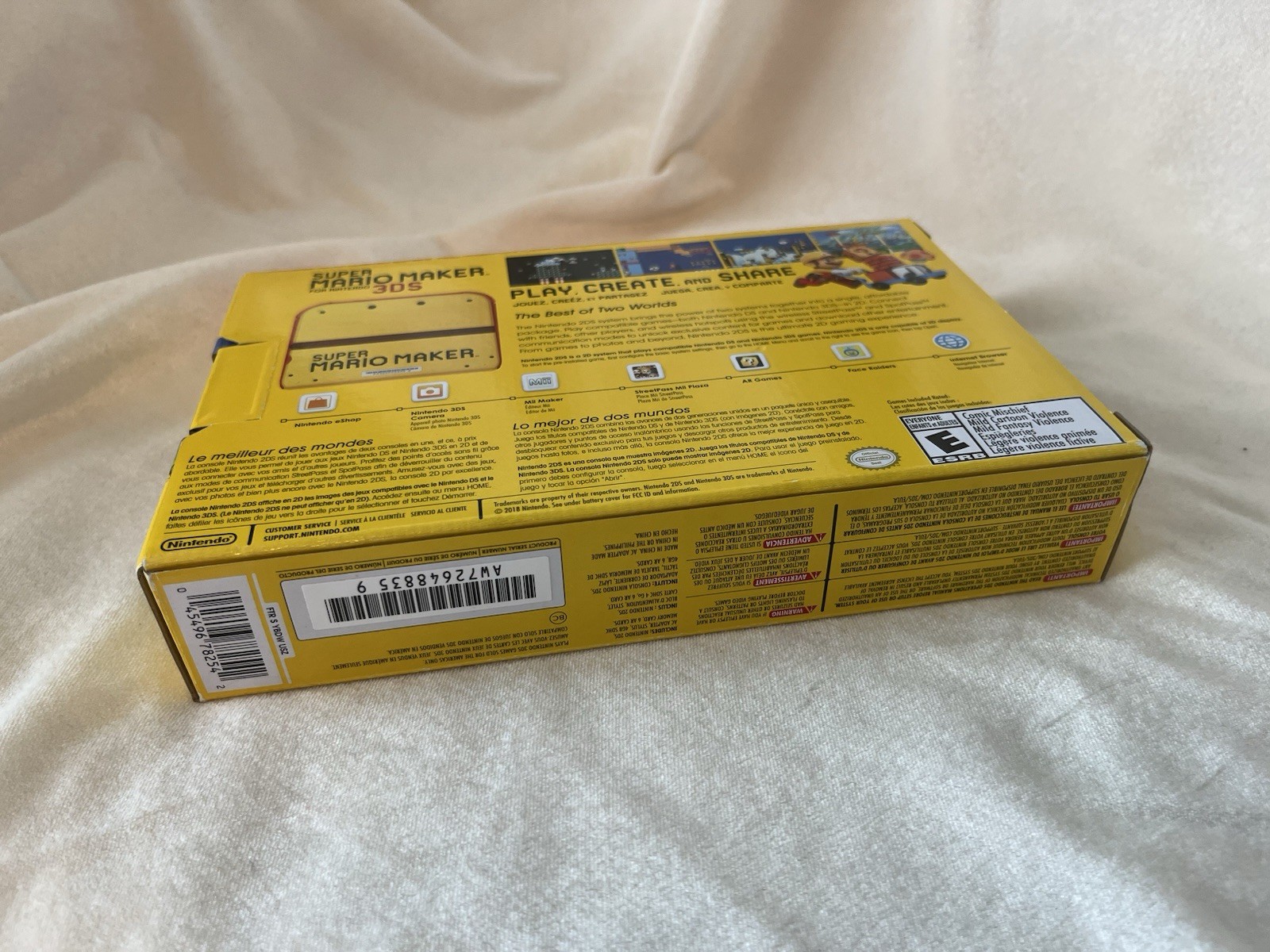 Nintendo 2DS Super Mario Maker for Nintendo 3DS Bundle – Yellow/Red NEW IN BOX!!