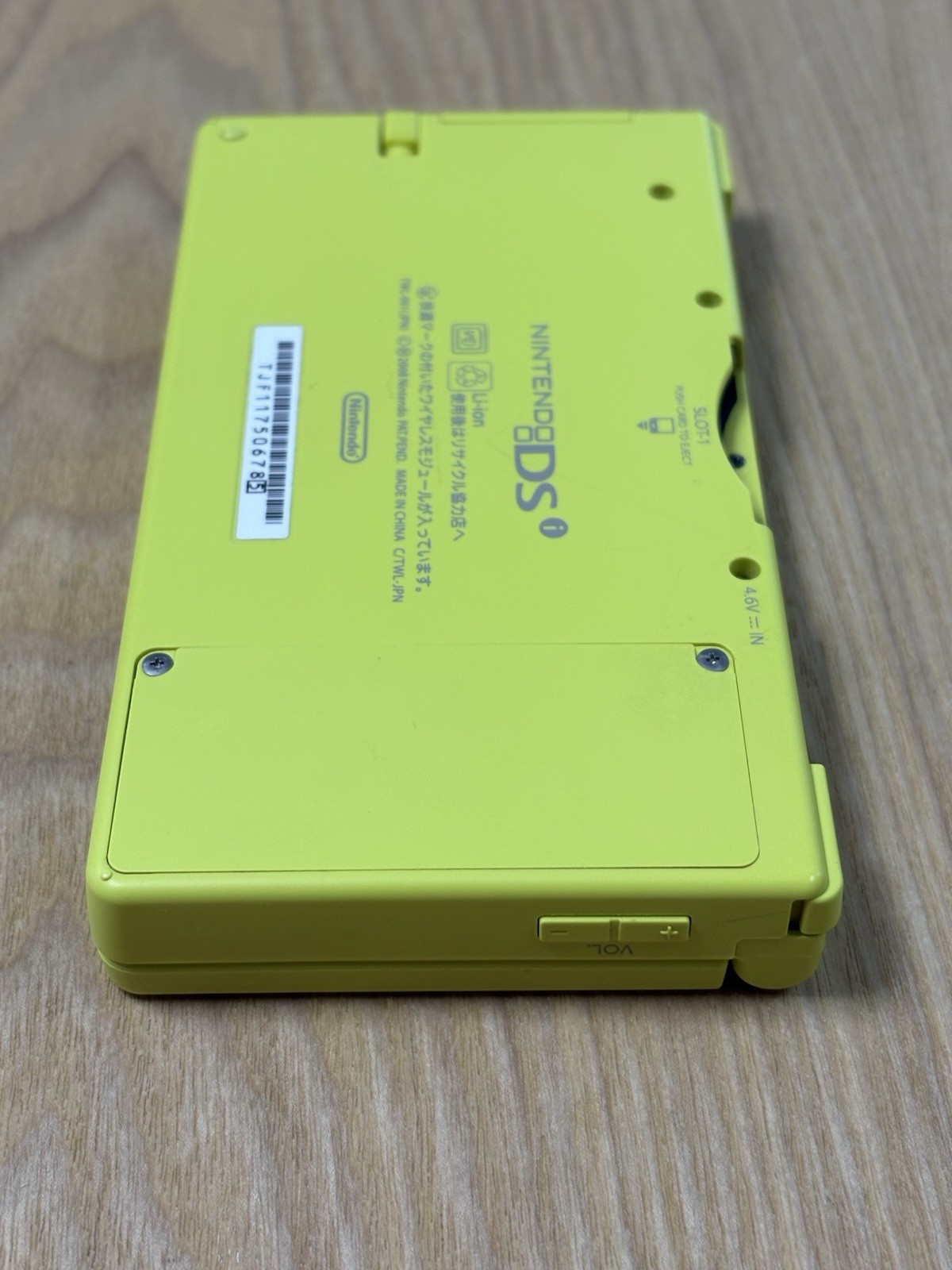 Nintendo DSi Lime Green Handheld Console Tested Working Japan
