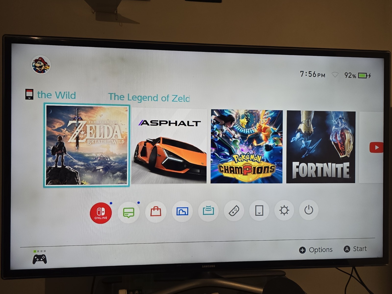 Nintendo Switch White OLED Handheld Console (HEG-001) Complete 3rd Party Con