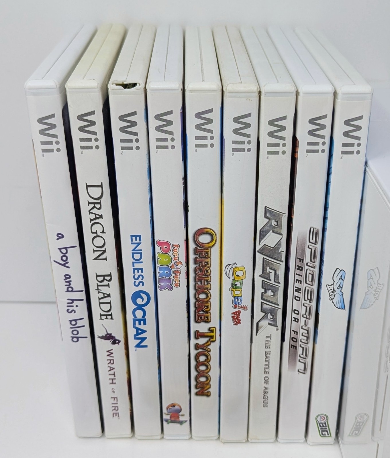 Nintendo Wii White Console GameCube Compatible Bundle w/ 10 Games – Tested!