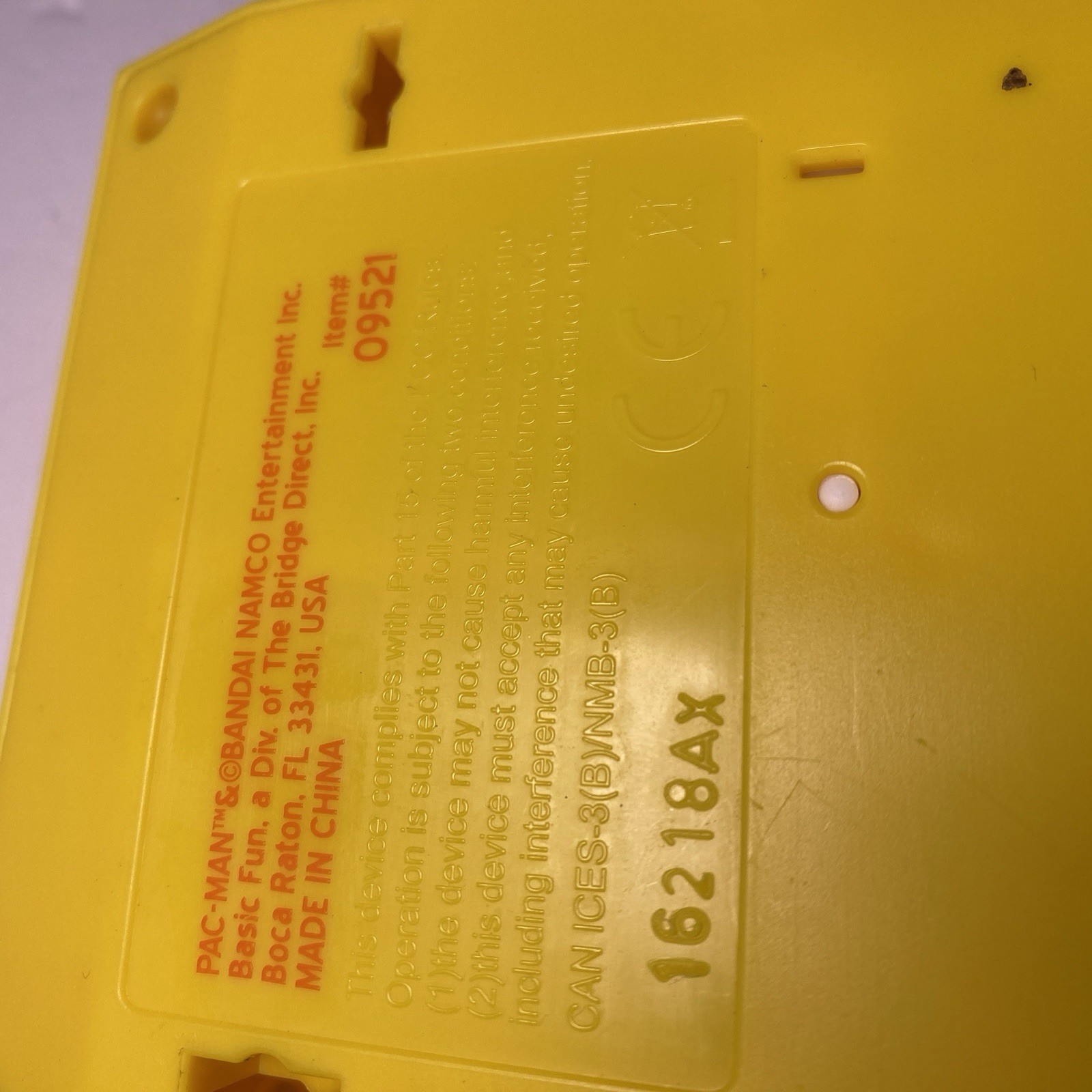 Used Bandai Pac-Man Arcade Classics Mini Handheld Game Tested Working