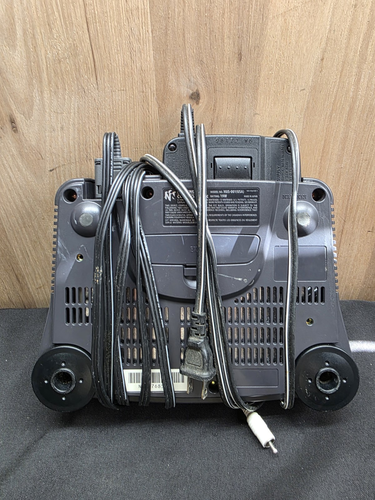 Nintendo 64 NUS-001 | Gray | Power Cables And Screen Cables Included READ!