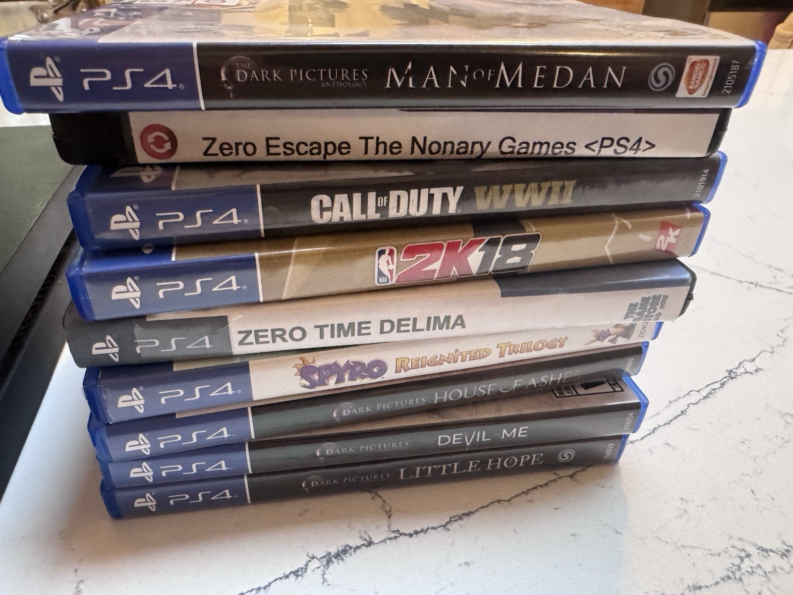 TESTED PlayStation 4 500GB Console Bundle With Games, Cables, And Controller