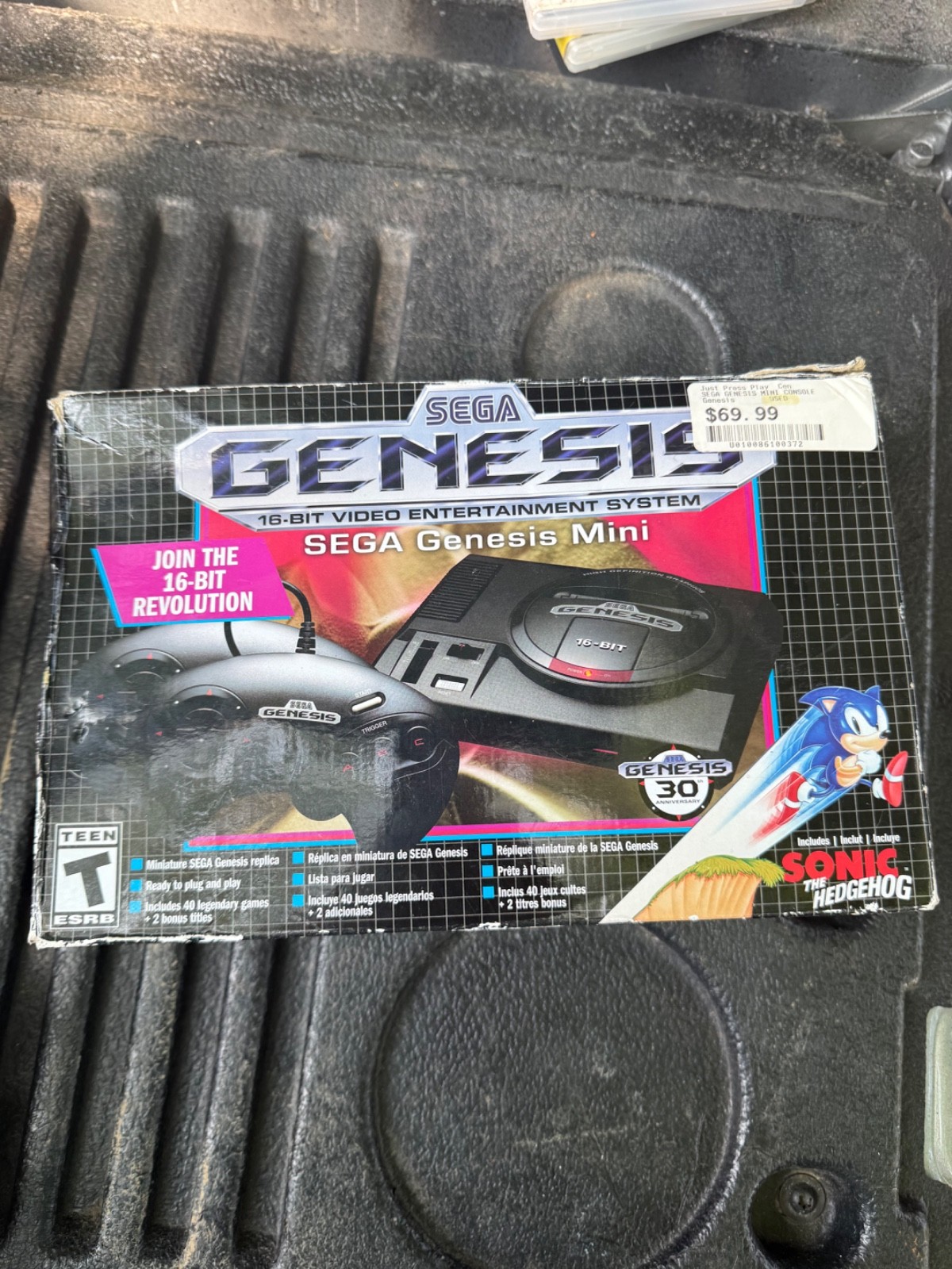 Sega Genesis Mini 30th Anniversary Console 16-Bit Video Entertainment System