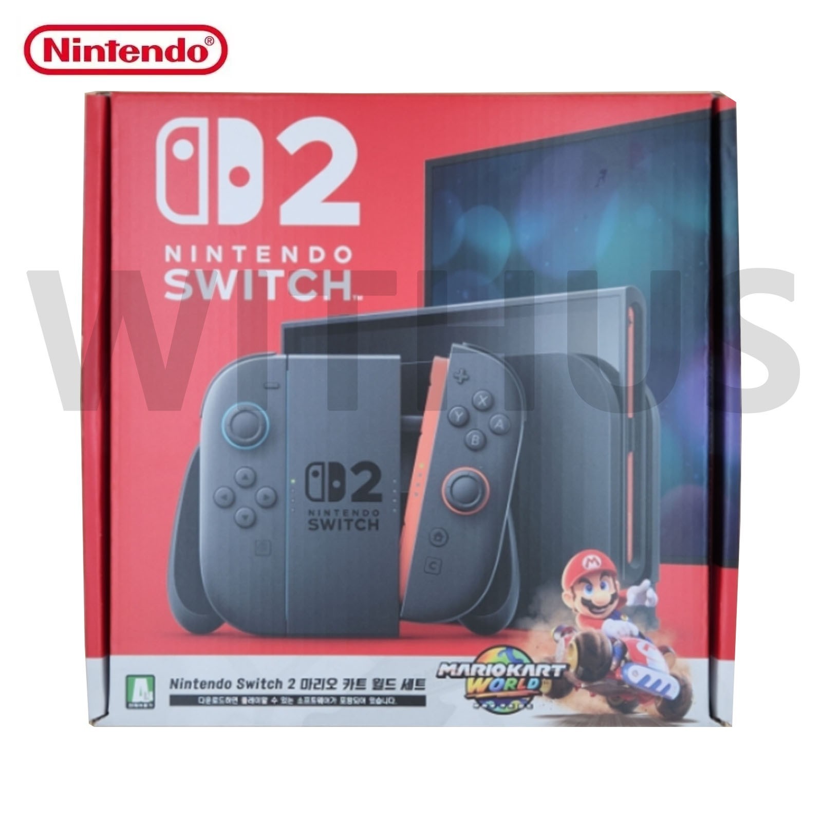Nintendo Switch 2 Handheld Console 256GB + MARIO KART WORLD BUNDLE / Korean ver.