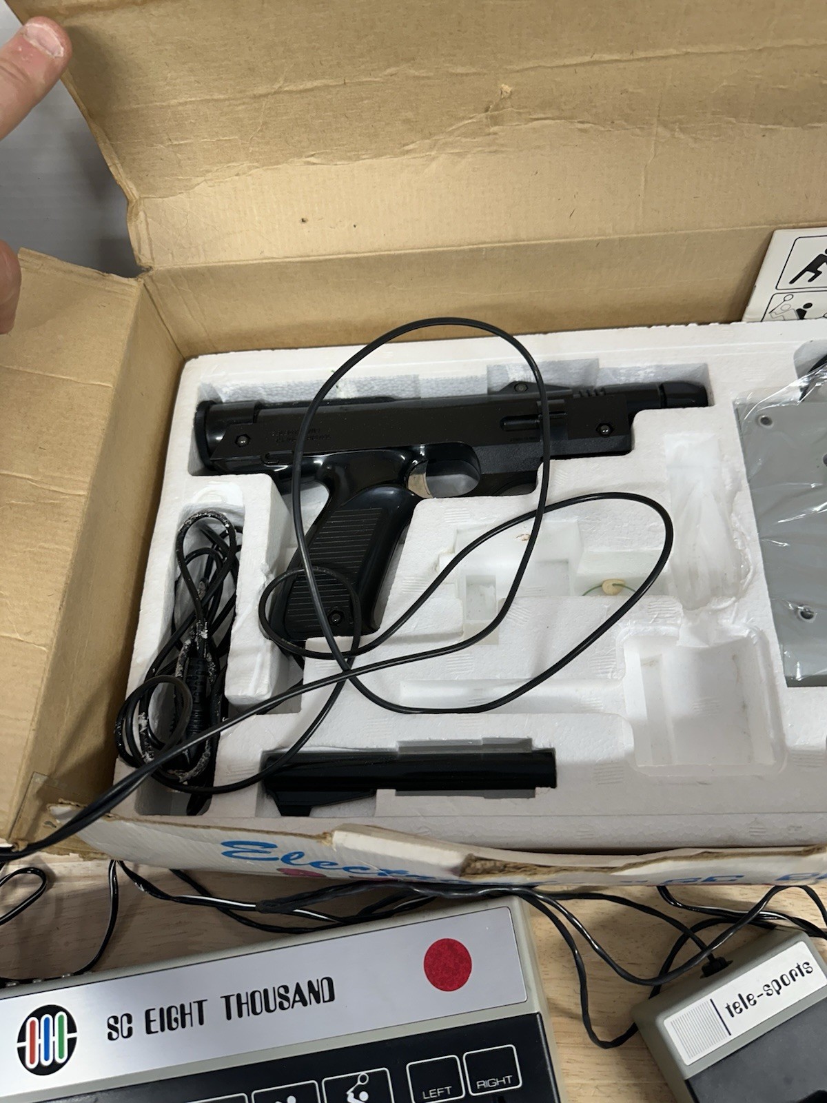 Radotin Electronic SC Eight Thousand 8000 TV Games Console Tested and Working