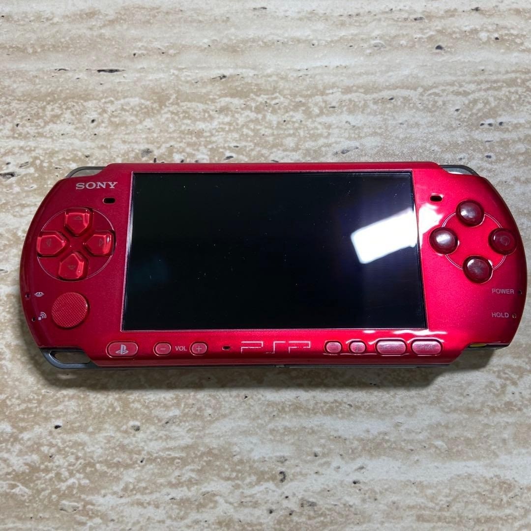 Sony PSP-3000 Radiant Red Boxed Complete Near Mint Tested Console 7098