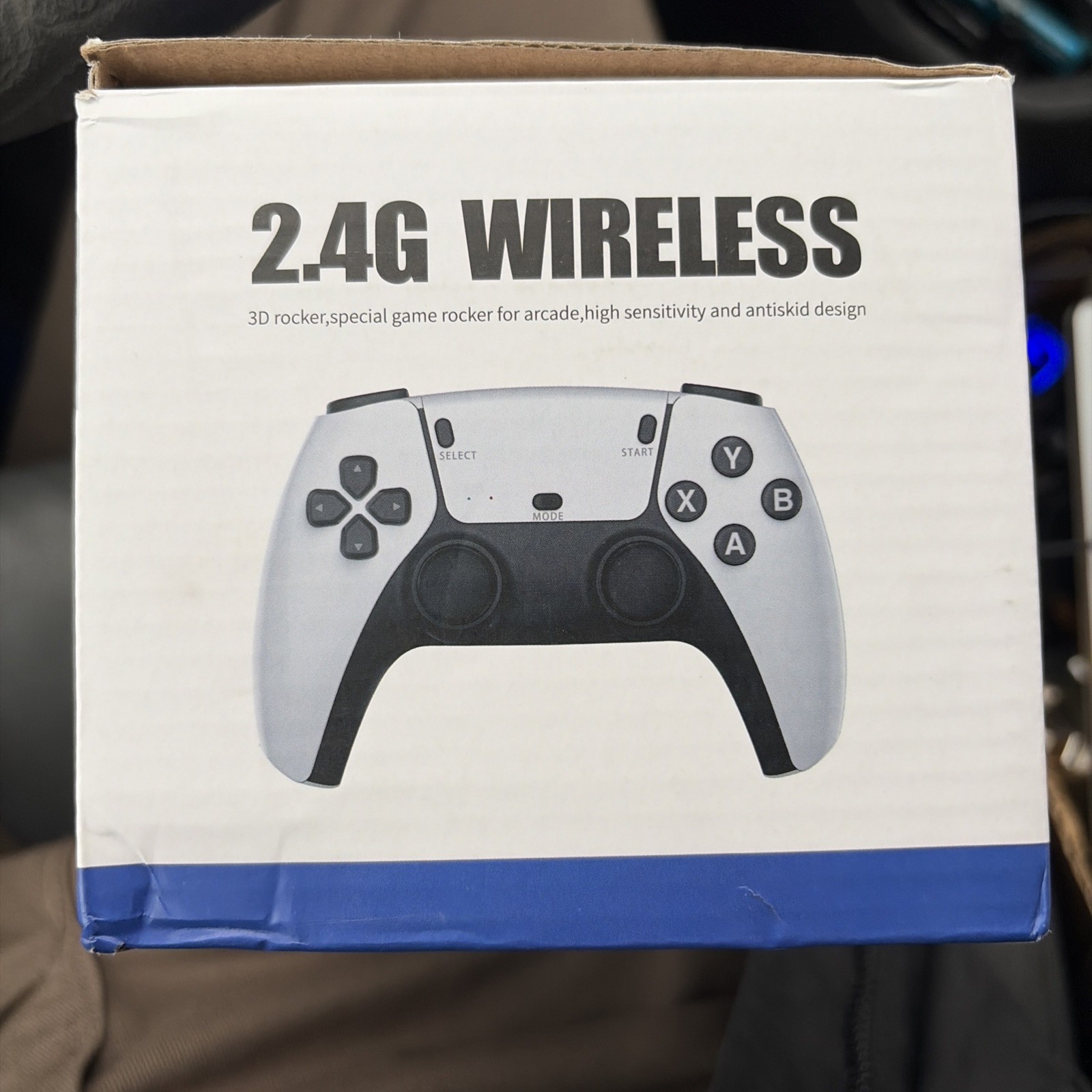 SJGAM M15 Plus Retro Video Game Console White 4K HDMI 2.4G Wireless Controllers