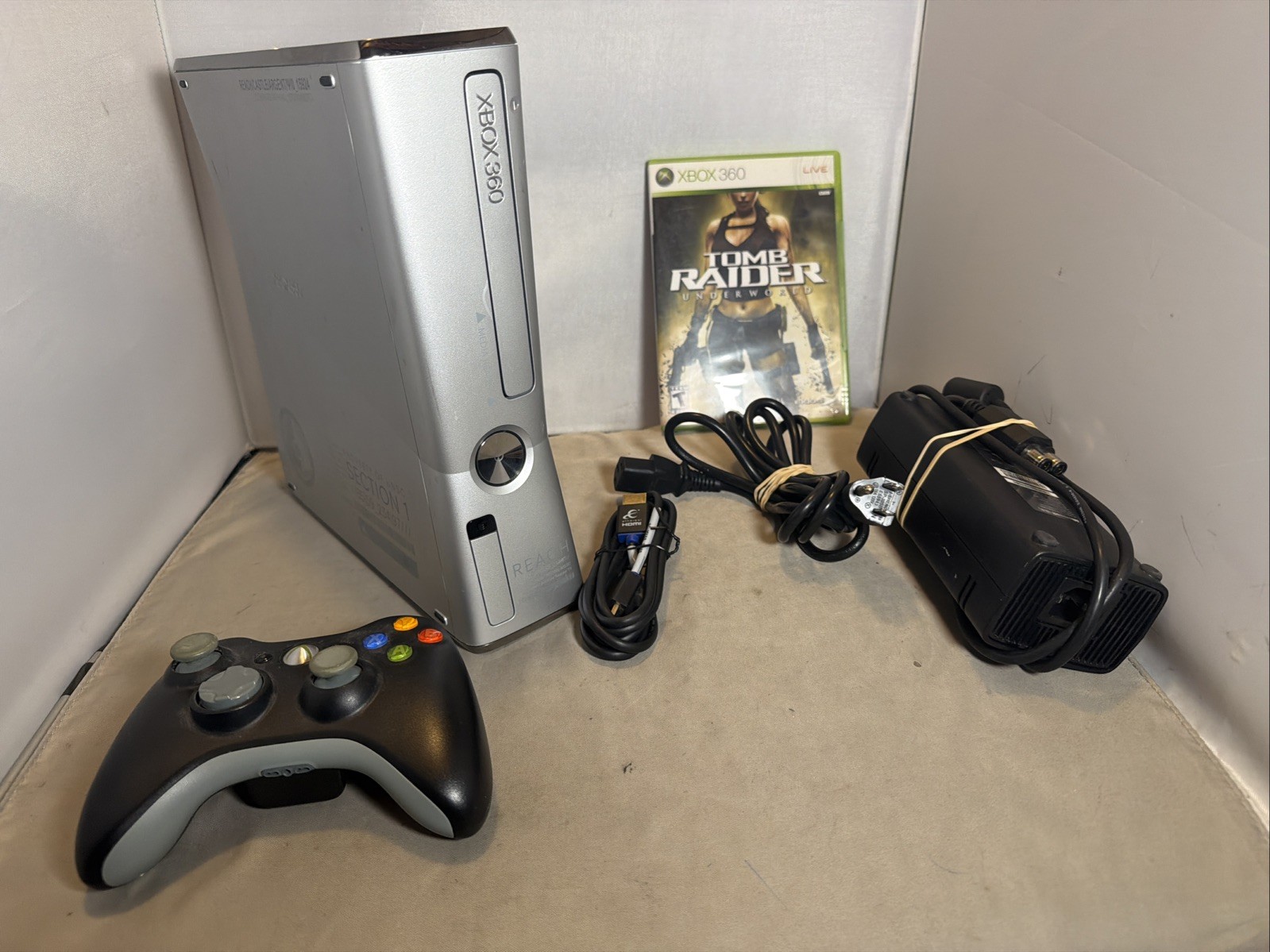 Xbox 360 S Slim Halo Reach Edition 250GB Console TESTED