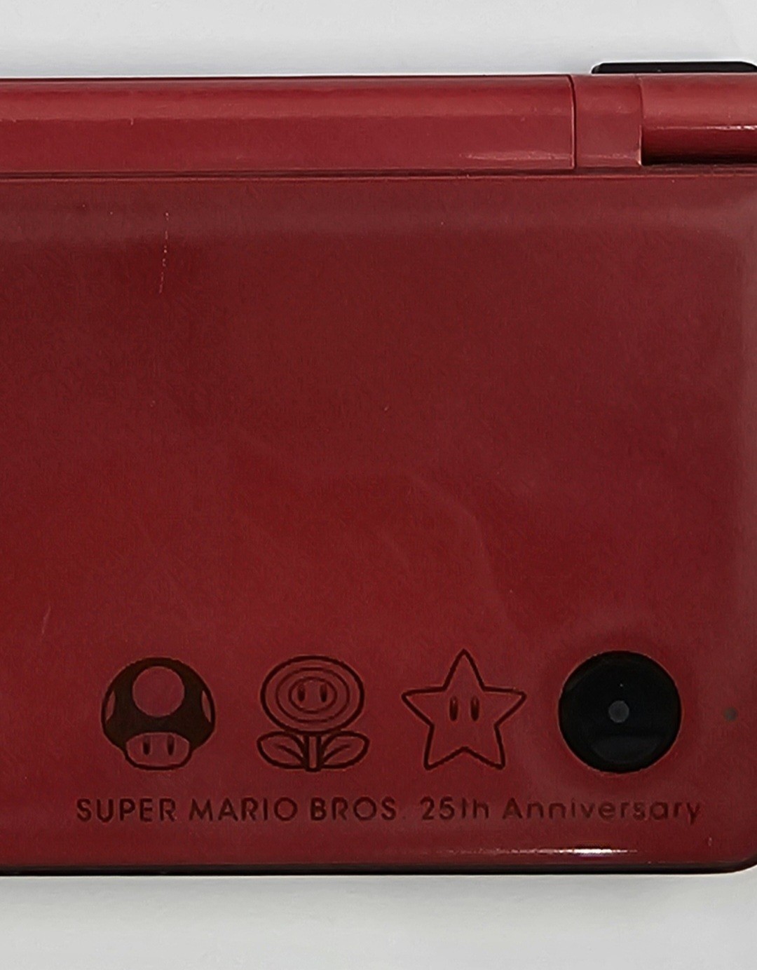 Nintendo DSi XL Super Mario Bros 25th Anniversary Red~ Charger, Case Tested