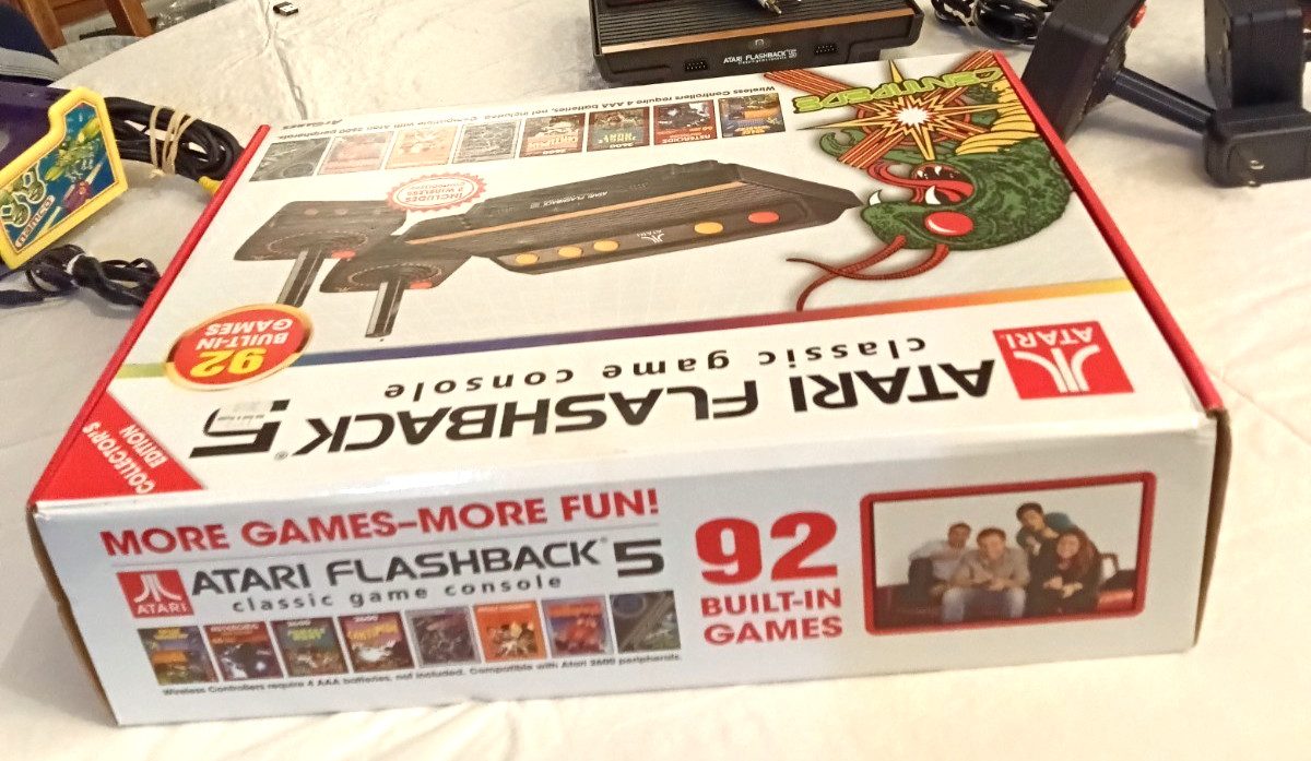 Atari Flashback 5 Collector’s Edition & Jakks Pacific 2003 Plug N Play System
