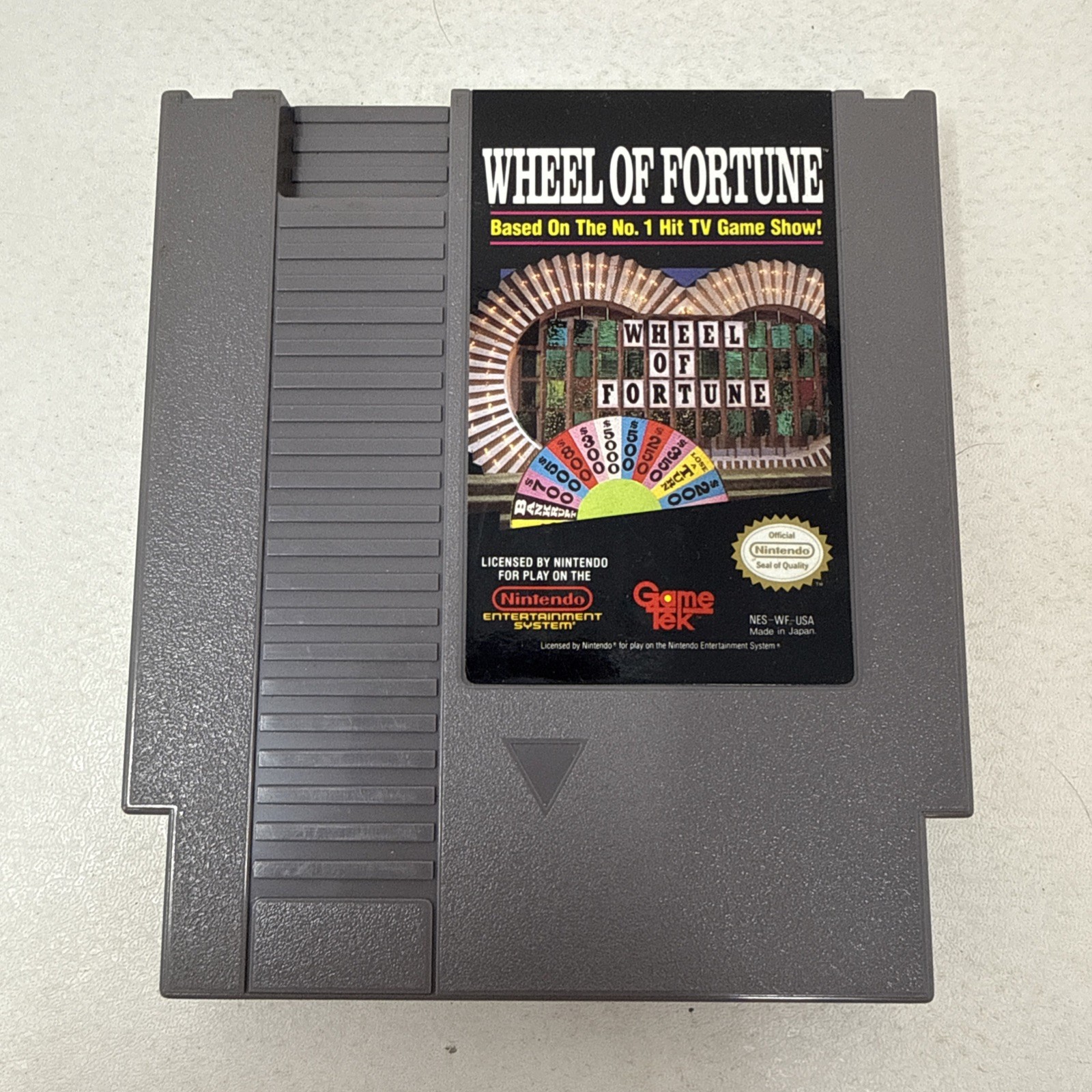 Nintendo NES Console Challenge Set Complete Tested W/ Wheel Of Fortune