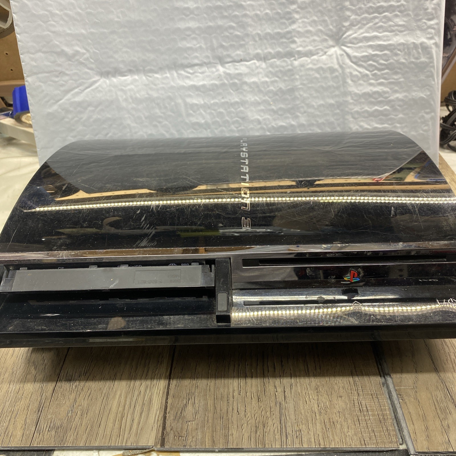 PlayStation 3 PS3 Fat Backwards Compatible Console CECHE01 – For Parts Or Repair