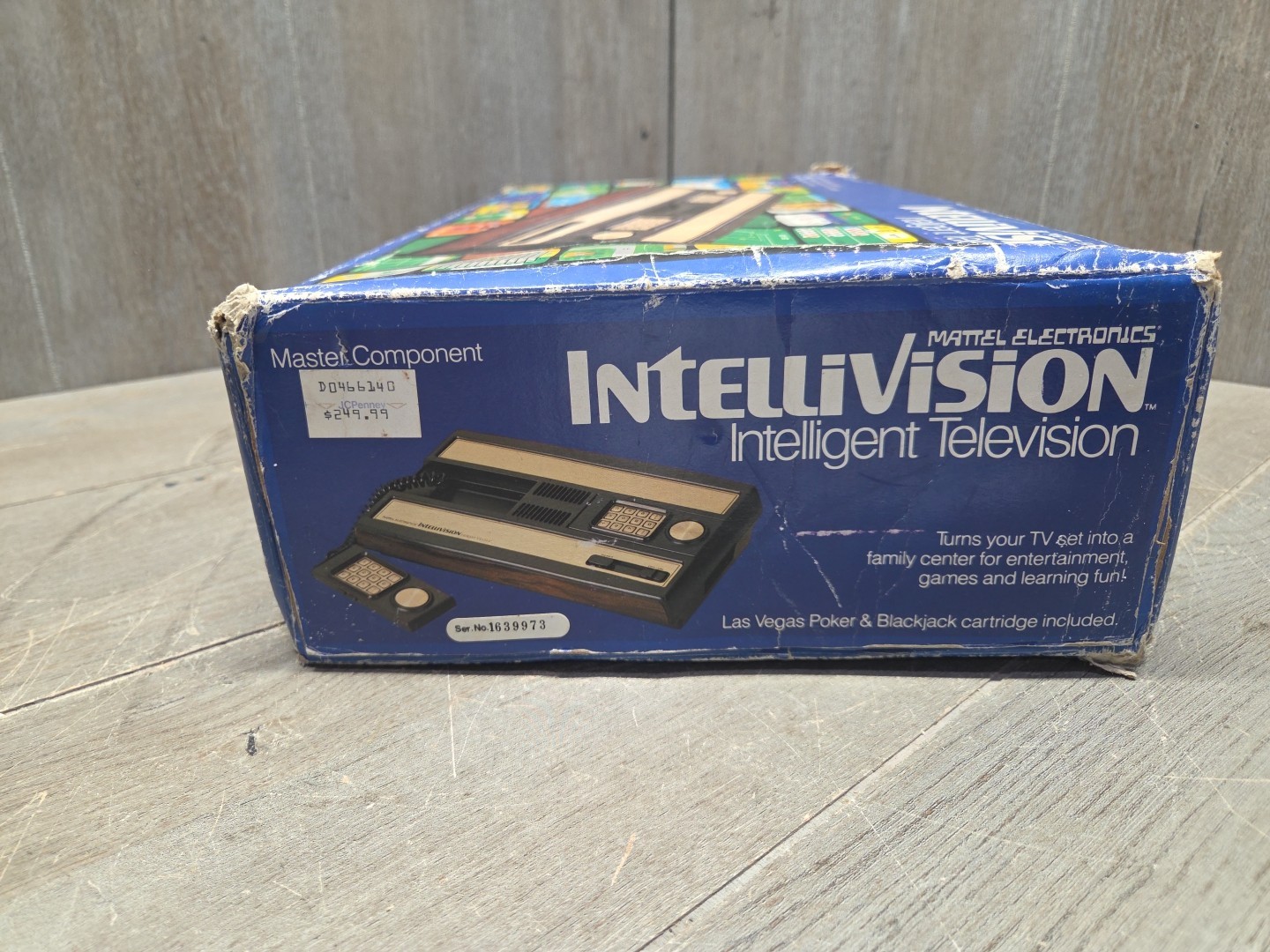 Mattel Electronics Intellivision 2609 Console With Box(Problem With Controller 2