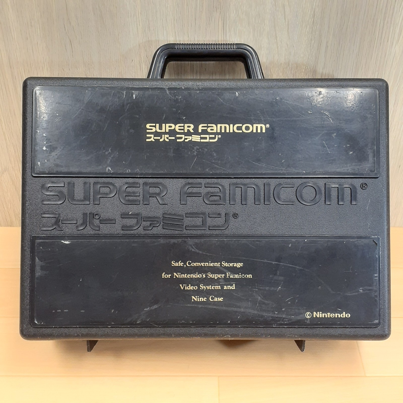 Nintendo Super Famicom Console with Storage Case 2 Controllers & Cables Japanese