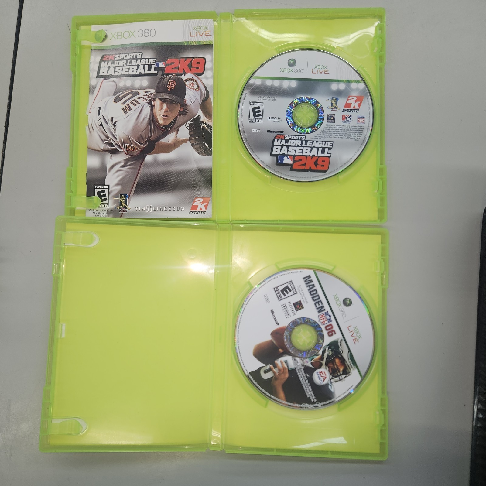Microsoft Xbox 360 S Black Console HDMI Wi-Fi Capability w/Controller & 2 Games