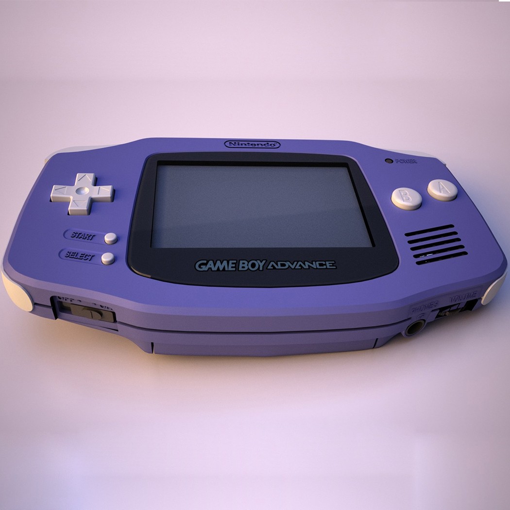 Nintendo Game Boy Advance Console System Cleaned Tested New Indigo Case Reneweds
